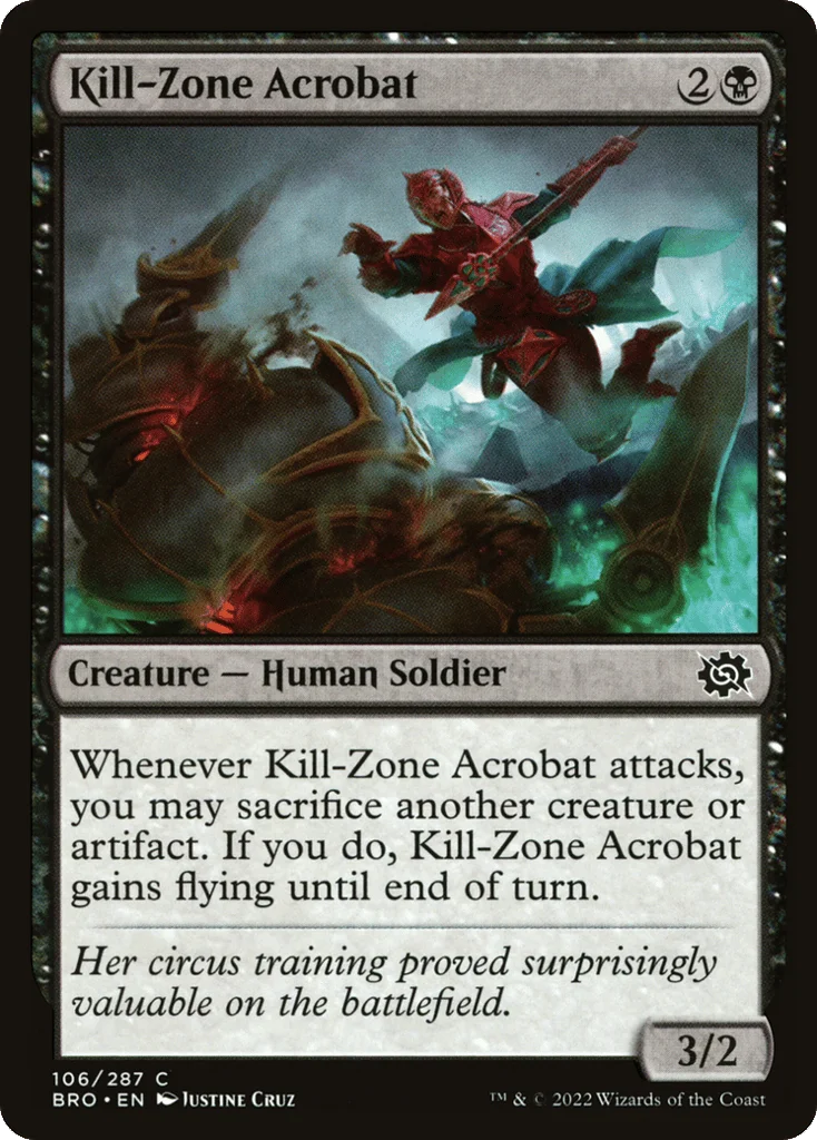 Kill-Zone Acrobat · The Brothers' War