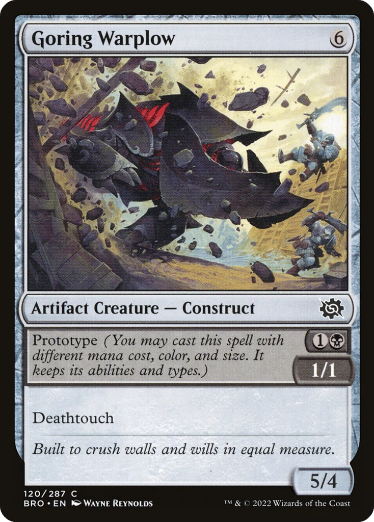 Goring Warplow · The Brothers' War