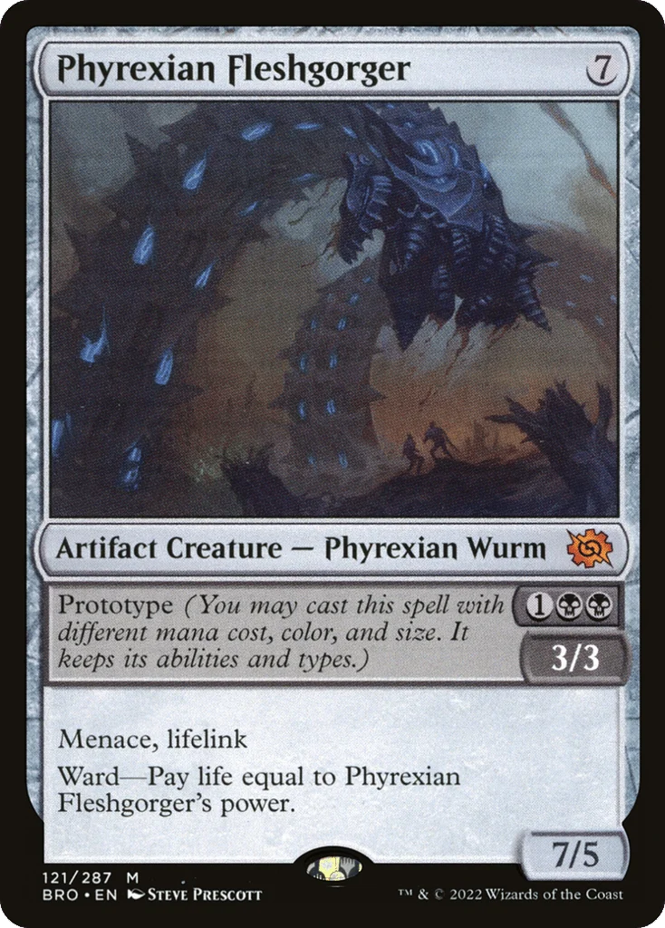 Phyrexian Fleshgorger · The Brothers' War