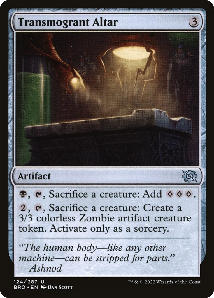 Transmogrant Altar · The Brothers' War