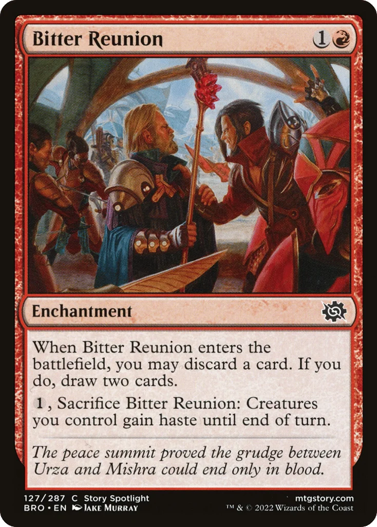 Bitter Reunion · The Brothers' War