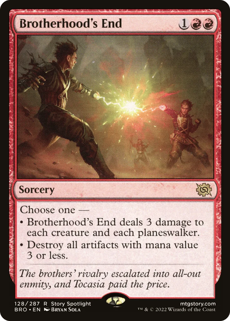 Brotherhood's End · The Brothers' War