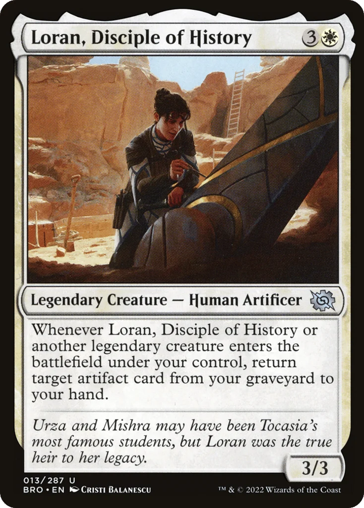 Loran, Disciple of History · The Brothers' War