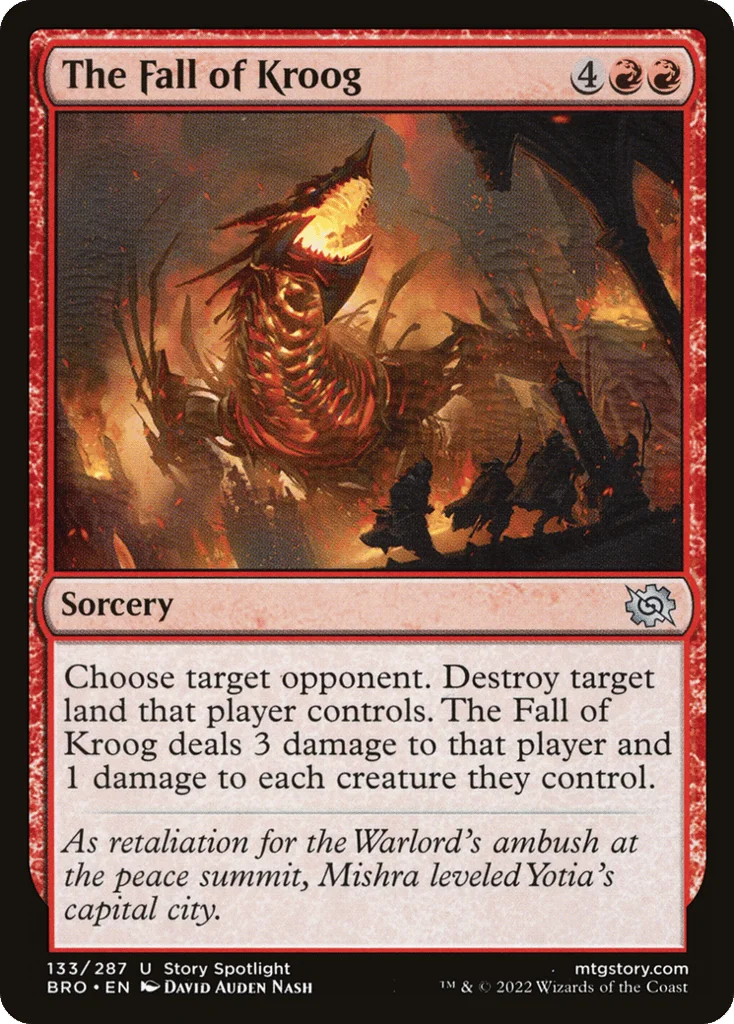 The Fall of Kroog · The Brothers' War