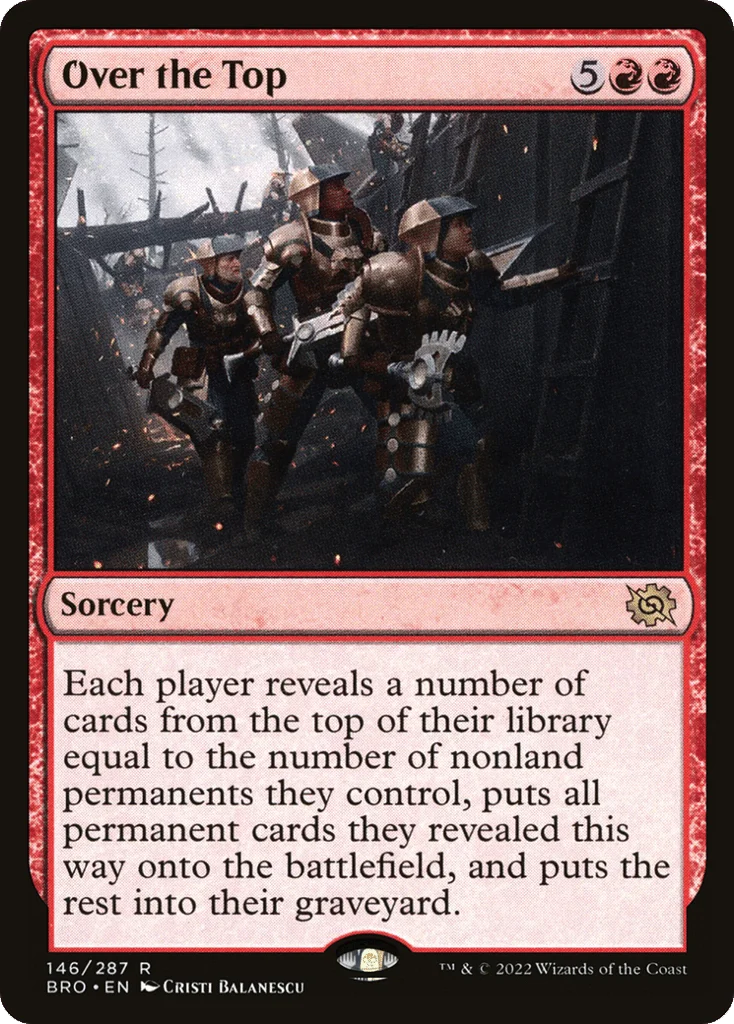 Over the Top · The Brothers' War