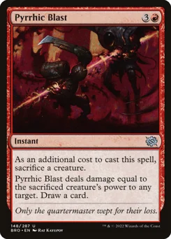 Pyrrhic Blast
