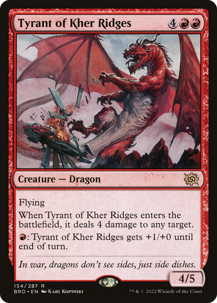Tyrant of Kher Ridges · The Brothers' War