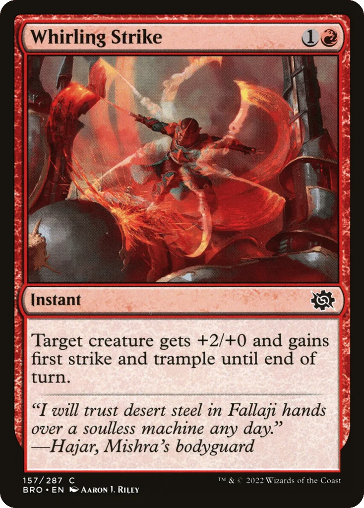 Whirling Strike · The Brothers' War