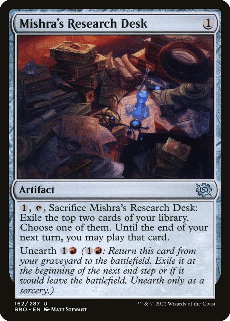 Mishra's Research Desk · The Brothers' War