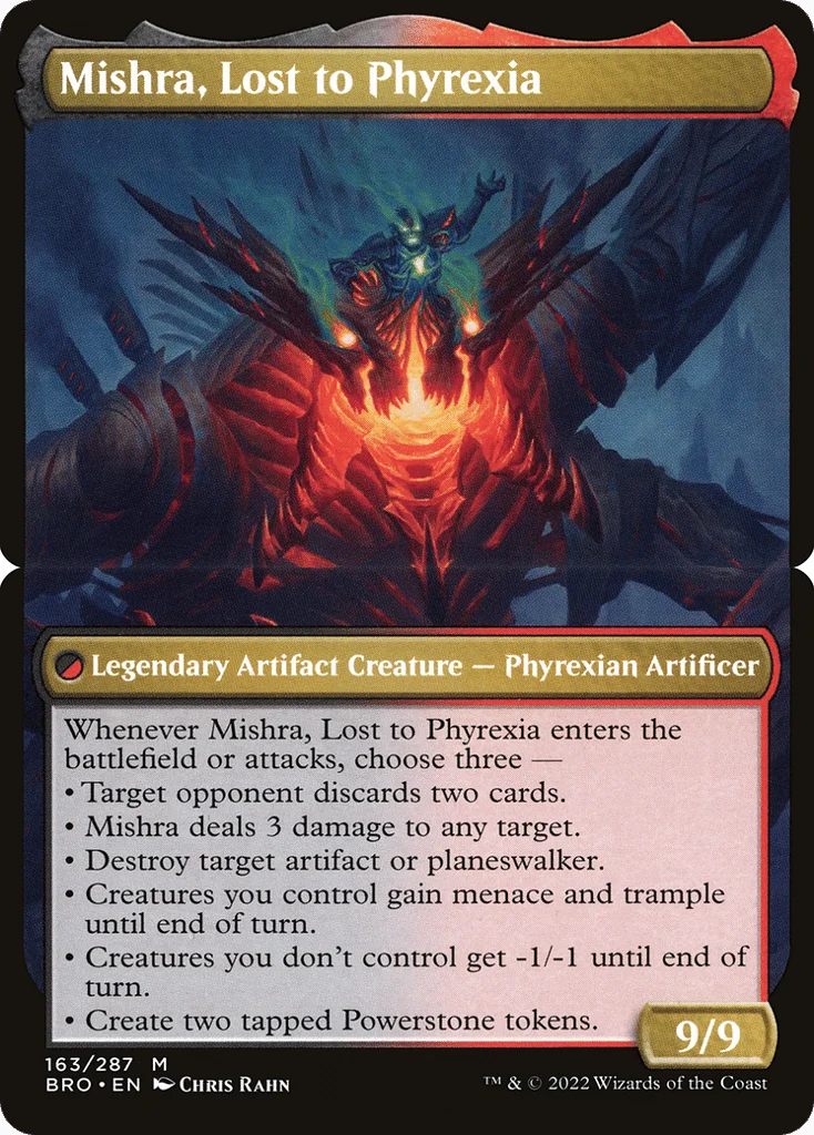 Mishra, Lost to Phyrexia · The Brothers' War