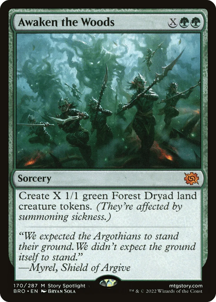 Awaken the Woods · The Brothers' War