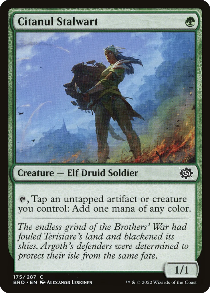 Citanul Stalwart · The Brothers' War