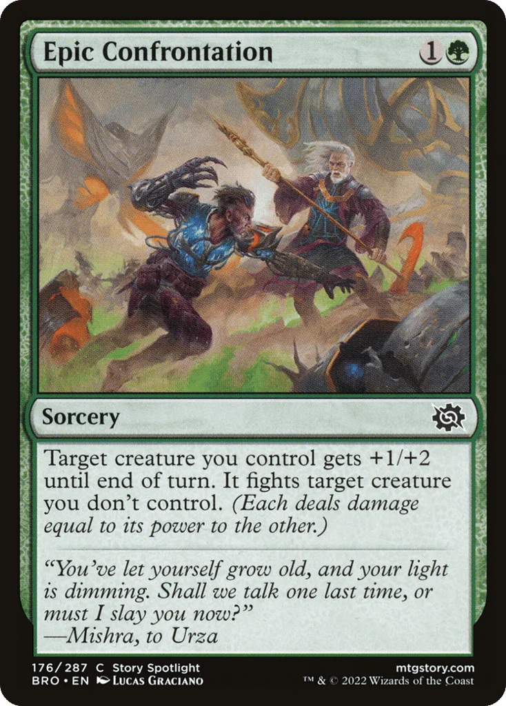 Epic Confrontation · The Brothers' War