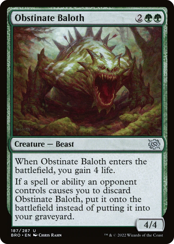 Obstinate Baloth · The Brothers' War