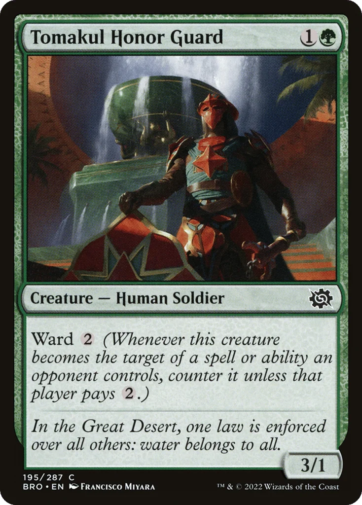 Tomakul Honor Guard · The Brothers' War