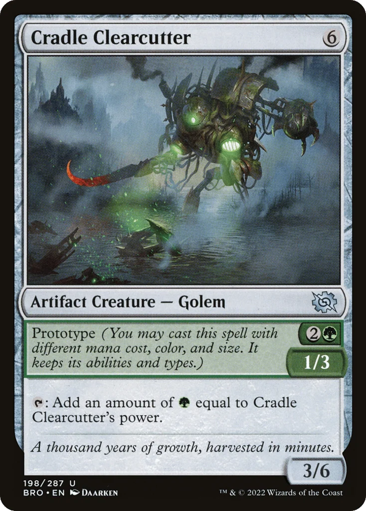 Cradle Clearcutter · The Brothers' War