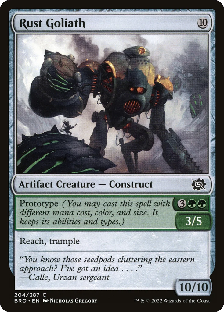 Rust Goliath · The Brothers' War