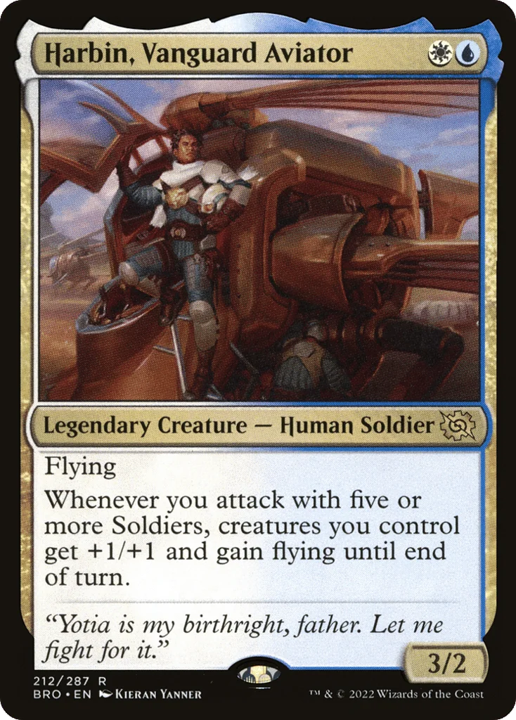 Harbin, Vanguard Aviator · The Brothers' War