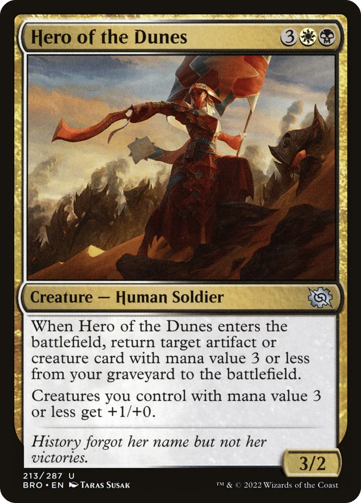 Hero of the Dunes · The Brothers' War
