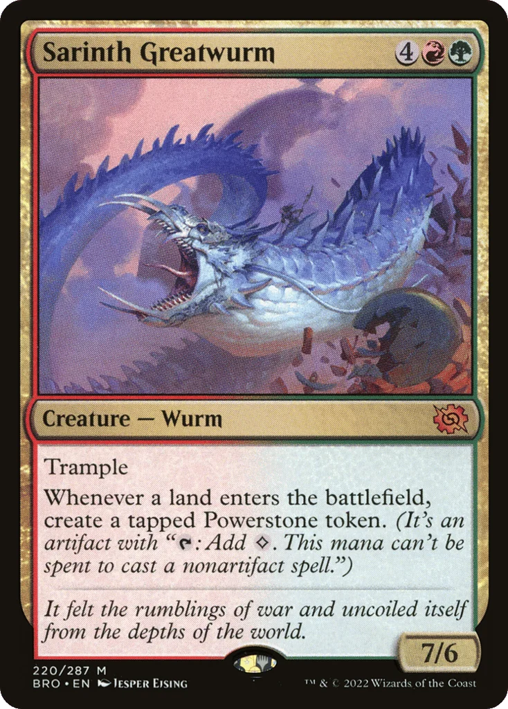 Sarinth Greatwurm · The Brothers' War