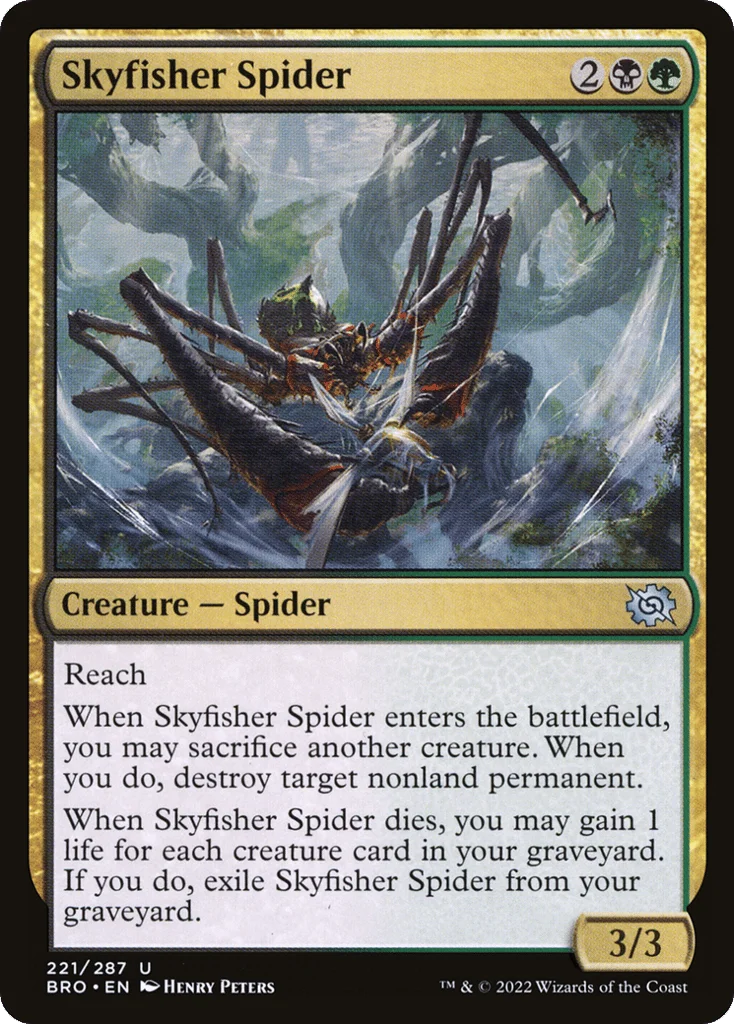 Skyfisher Spider · The Brothers' War