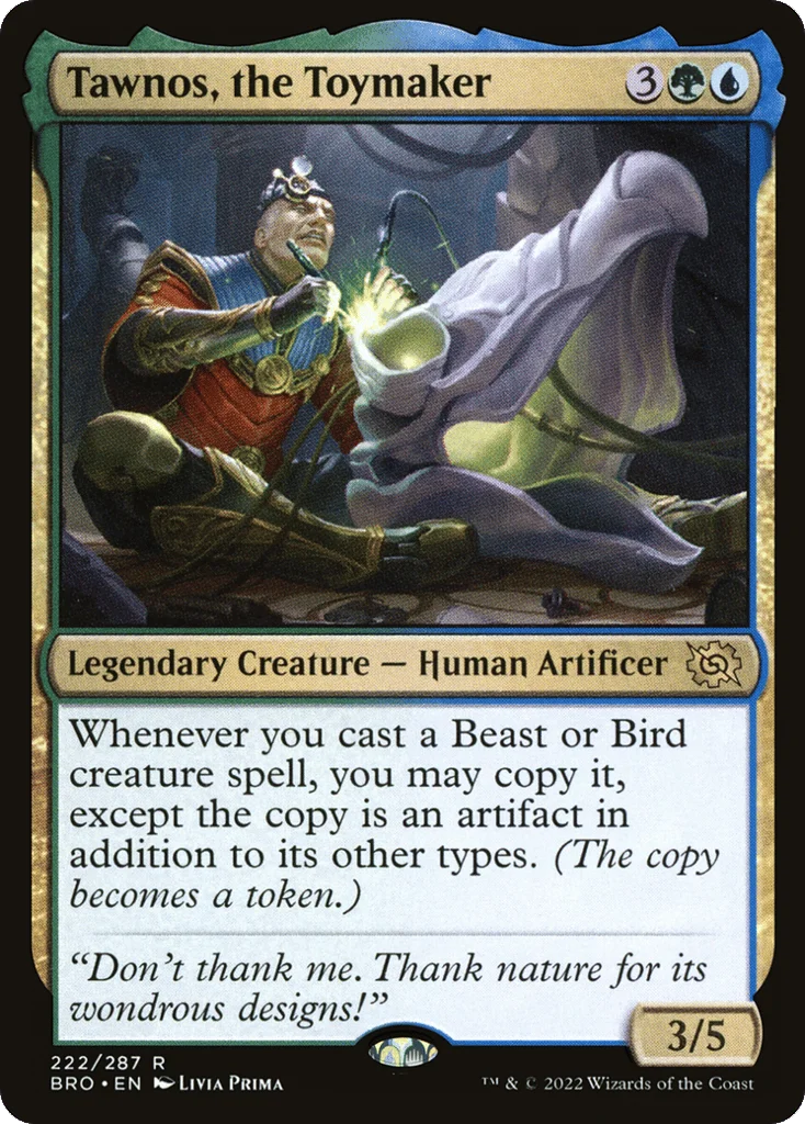 Tawnos, the Toymaker · The Brothers' War