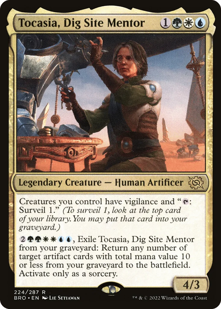 Tocasia, Dig Site Mentor · The Brothers' War