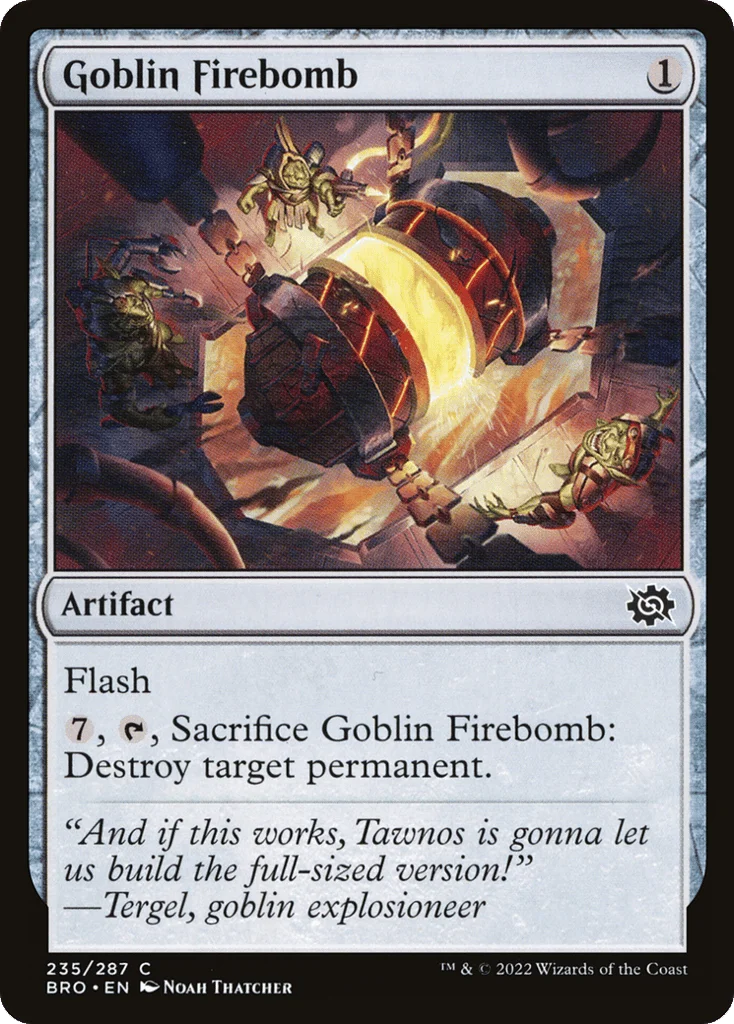 Goblin Firebomb · The Brothers' War