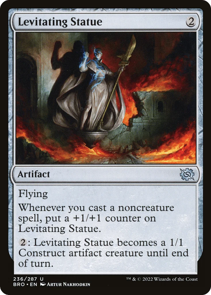Levitating Statue · The Brothers' War
