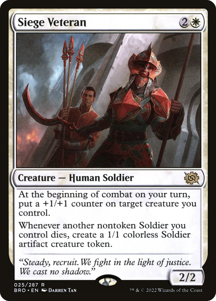Siege Veteran · The Brothers' War