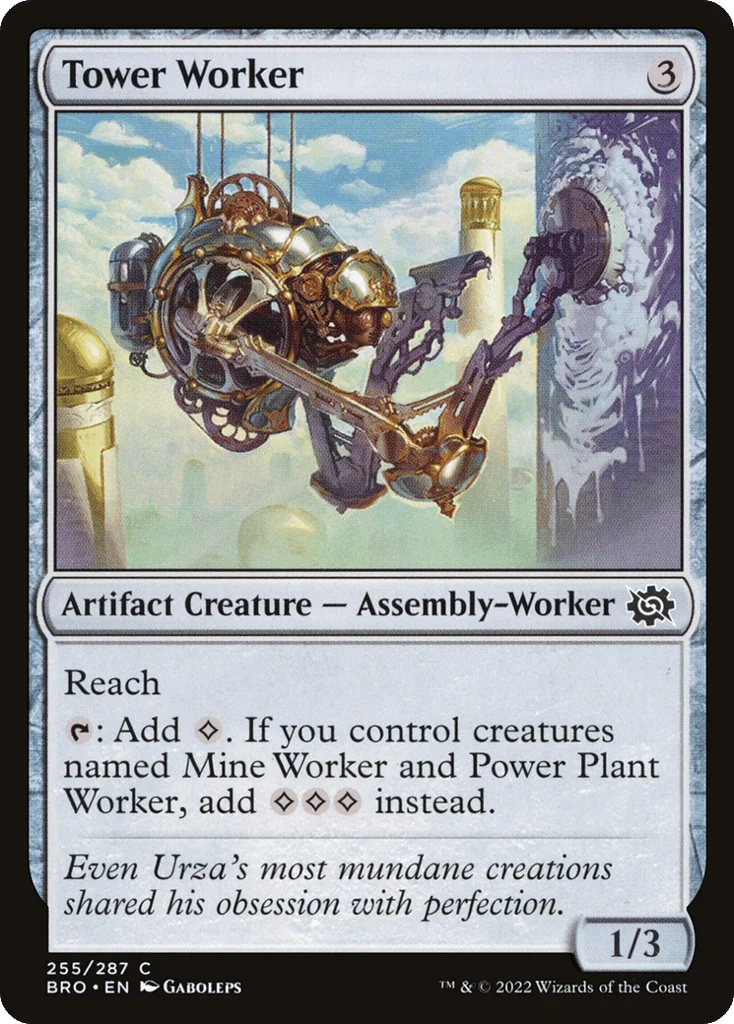 Tower Worker · The Brothers' War