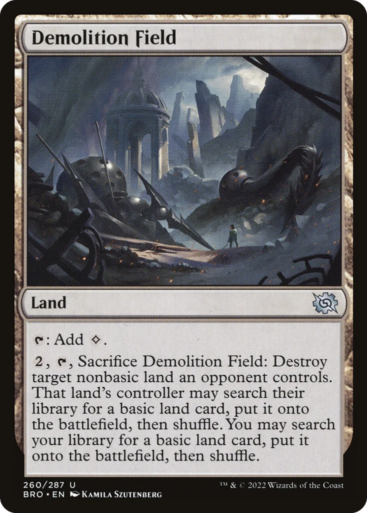 Demolition Field · The Brothers' War