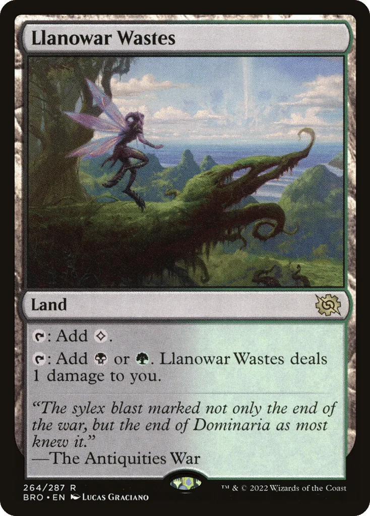 Llanowar Wastes · The Brothers' War