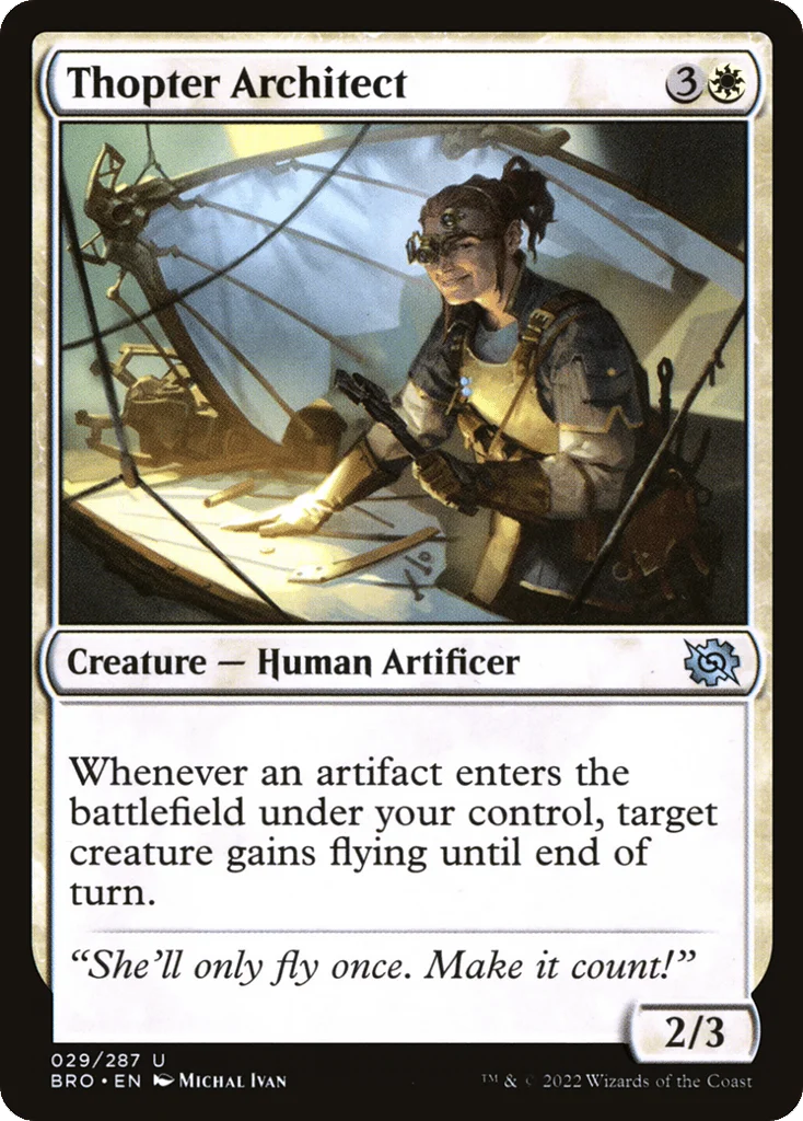 Thopter Architect · The Brothers' War