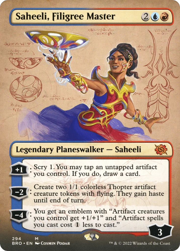Saheeli, Filigree Master · The Brothers' War