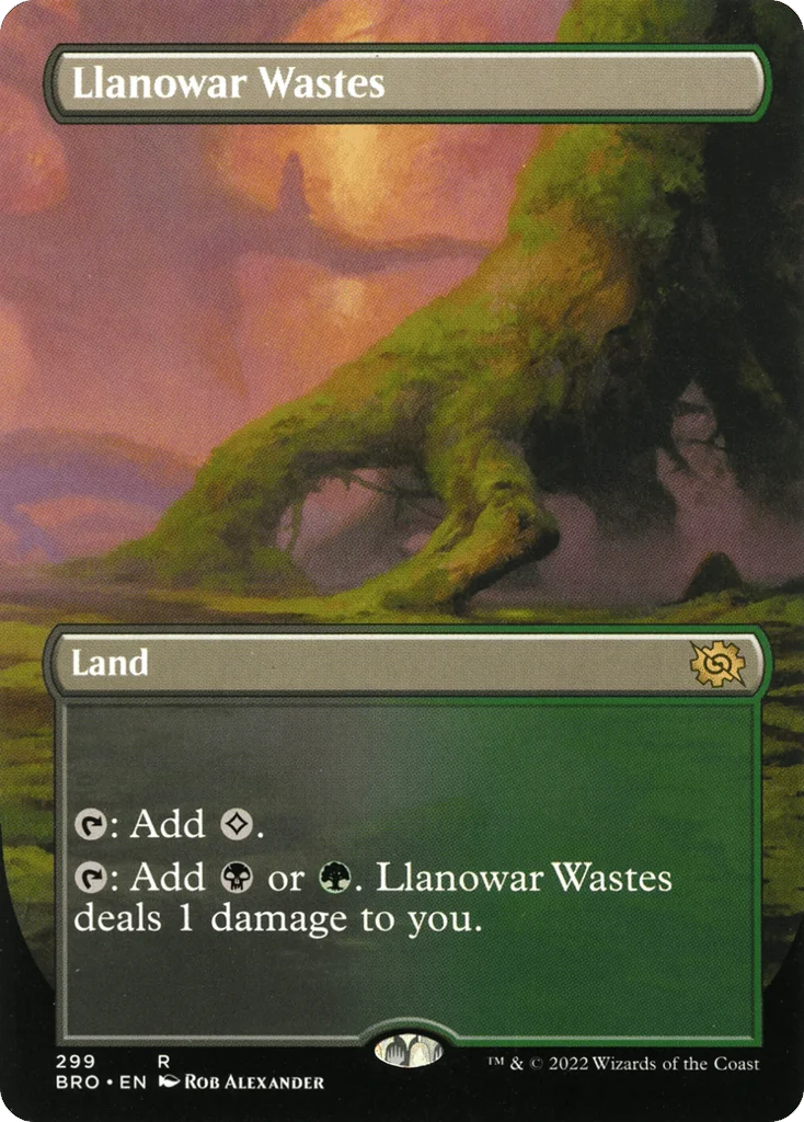 Llanowar Wastes · The Brothers' War