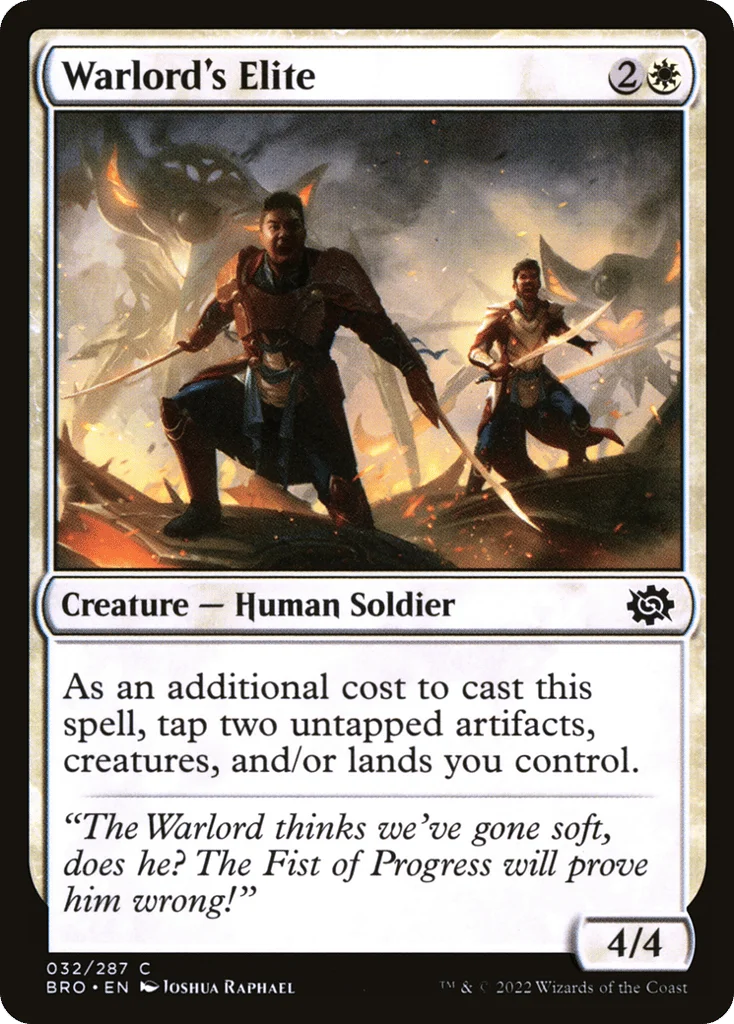 Warlord's Elite · The Brothers' War