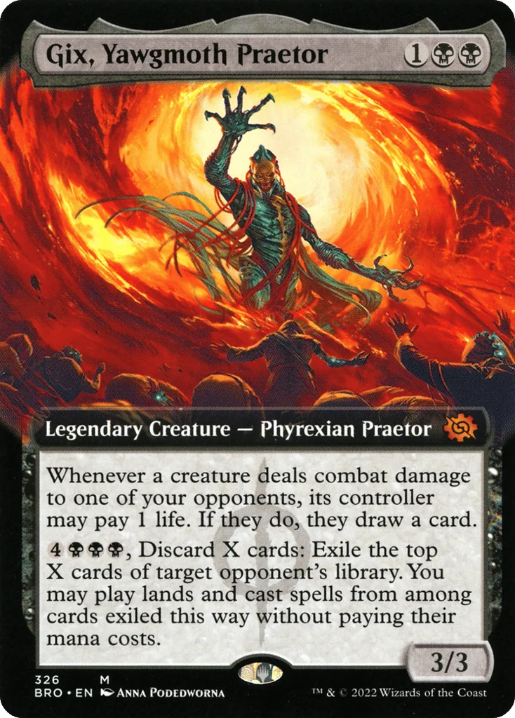 Gix, Yawgmoth Praetor · The Brothers' War