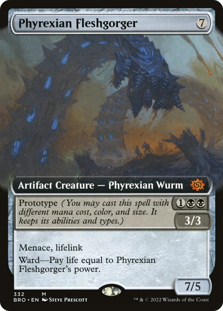 Phyrexian Fleshgorger · The Brothers' War