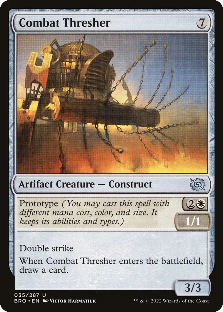 Combat Thresher · The Brothers' War