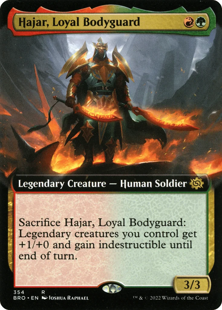 Hajar, Loyal Bodyguard · The Brothers' War