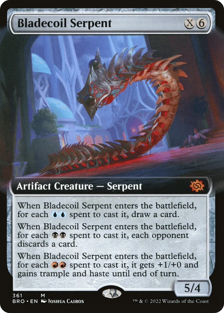 Bladecoil Serpent · The Brothers' War
