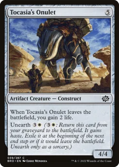 Tocasia's Onulet