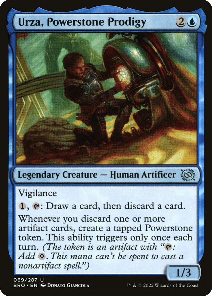 Urza, Powerstone Prodigy · The Brothers' War