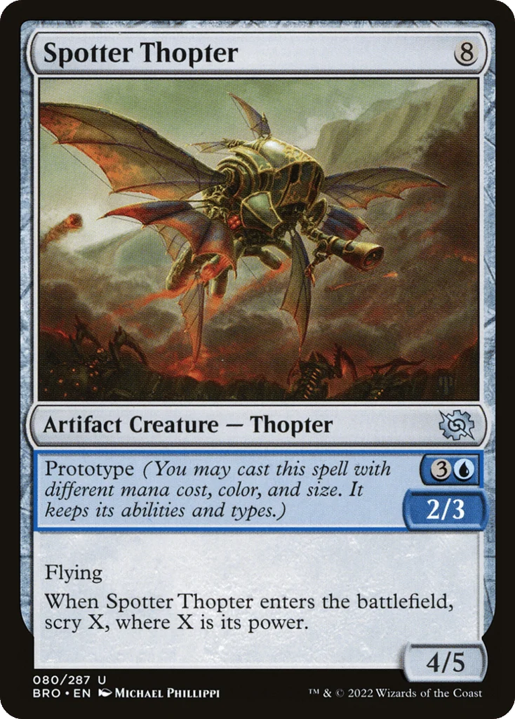 Spotter Thopter · The Brothers' War
