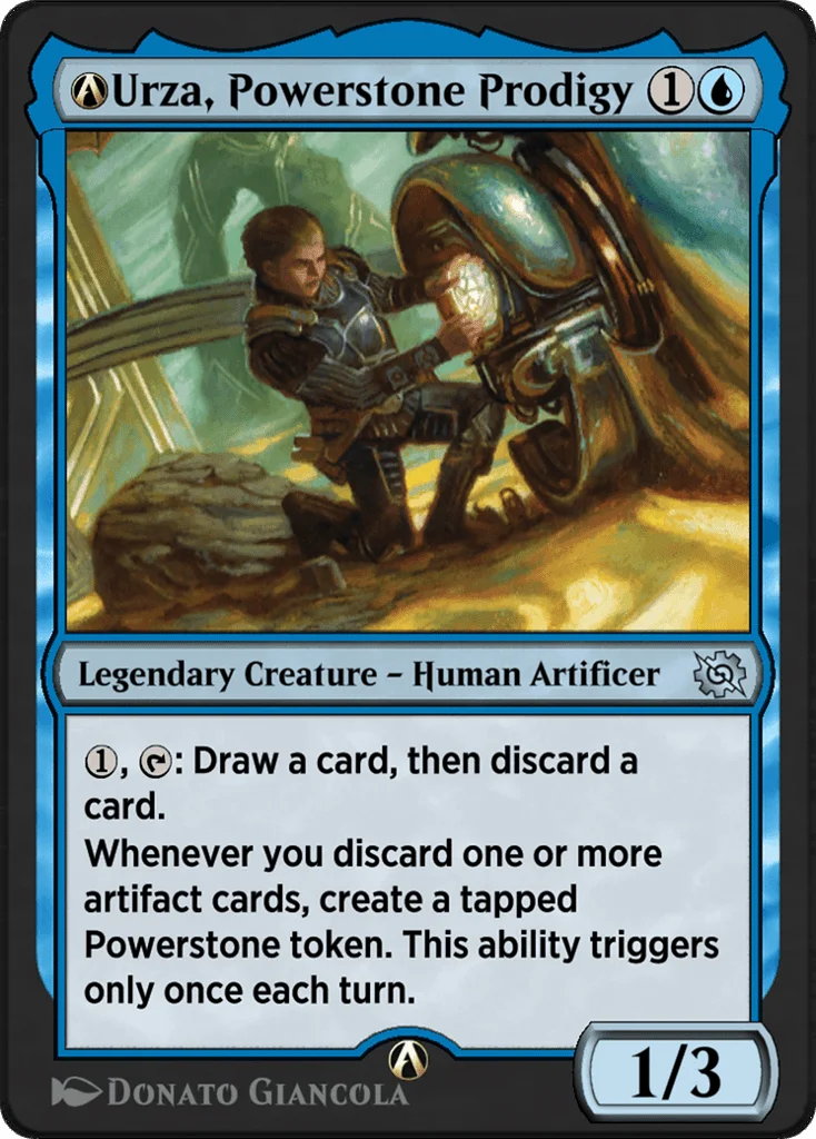 A-Urza, Powerstone Prodigy · The Brothers' War