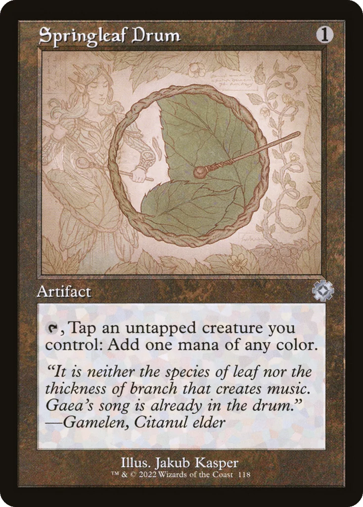 Springleaf Drum · The Brothers' War Retro Artifacts