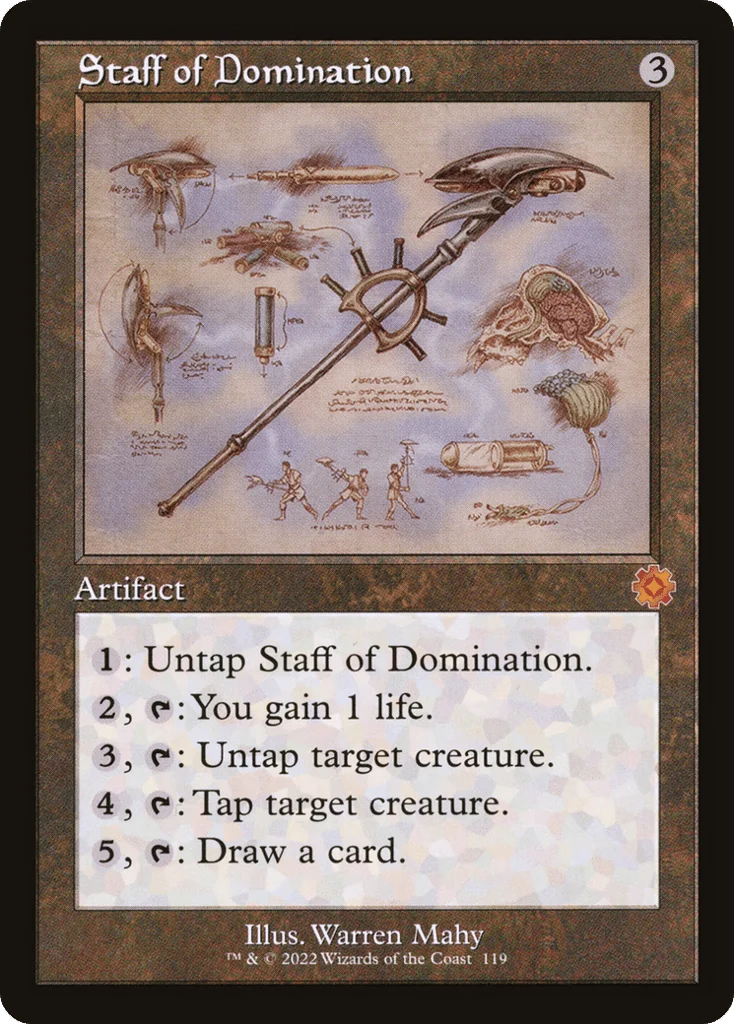 Staff of Domination · The Brothers' War Retro Artifacts