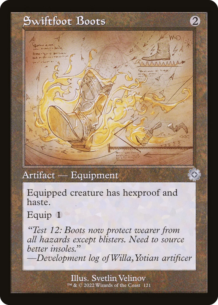 Swiftfoot Boots · The Brothers' War Retro Artifacts