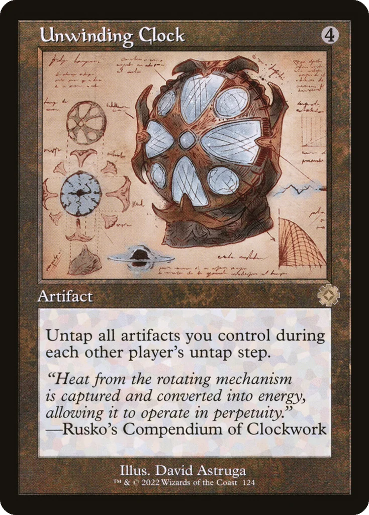 Unwinding Clock · The Brothers' War Retro Artifacts
